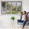 Magnetic Window Screen - White / 100cm x 100cm: image 7